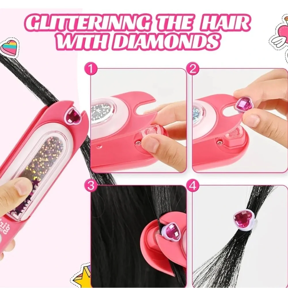 Girls Creator Jewelry Hair Kit